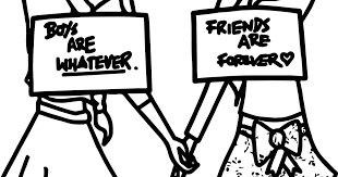This unicorn coloring page showcases a unicorn making her way to her castle in the distance, she reminds young girls that nothing on the planet is more precious or important than they are. Best Friend Coloring Pages For Teenage Girls Best Friends Coloring Page Cute Colorin Coloring Pages For Teenagers Cute Coloring Pages Coloring Pages For Boys
