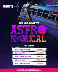 Scott will be joining the game permanently as part of fortnite's icon series. Travis Scott S Fortnite Concert Start Time How To Watch Everything You Need To Know About Astronomical Consequence Of Sound