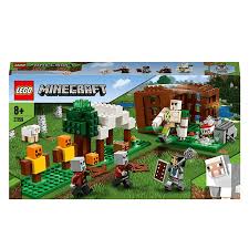 Minecraft The Pillager Outpost Iron Golem Set 21159 Toys And Games From W J Daniel Co Ltd Uk When a villager tries to summon a golem. minecraft the pillager outpost iron golem set 21159