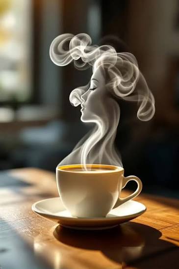 Gifs Con Glamour Hermoso Tomando Cafe En Taza | TikTok