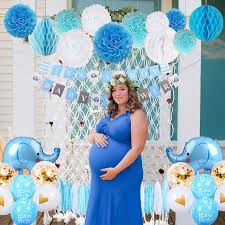Bundle kits with decorations for a specific theme are great. Baby Shower Decorations For Boy Elephant Theme It S A Boy Party Decor With Baby Elephant Balloons Blue Boy Shower Banners Buy At The Price Of 36 76 In Aliexpress Com Imall Com