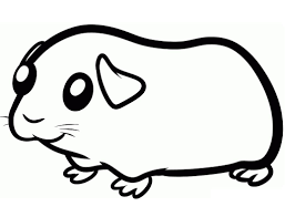 Guinea pigs are not pigs at all, despite their name. Guinea Pig Coloring Pages Free Printable Coloring Pages For Kids
