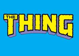 The Thing Comic Book Title Logo The Thing Comic Logos Comic Books
