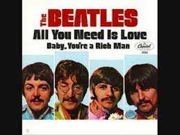 Love, love, love / love, love, love / love, love, love / there's nothing you can do that can't be done / nothing you can sing that can't be sung / nothing you can say. Love Is All You Need Beatles Youtube