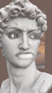 jamaican statue of David penise fell off but refused to do surgery