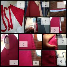 Sudah ada banyak jasa jahit yg dapat ditemukan dalam menghasilkan cadar tepat denagn yg kamu minta. Tutorial Jilbab Anak Non Pet Antem Mendadak Merah Karya Ibu