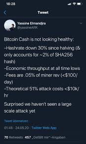 Why did bitcoin crash & why bitcoin will drop again 3 Reasons Why Bitcoin Cash Is Dead By Lukas Wiesflecker Datadriveninvestor