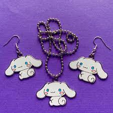 Cinnamoroll Jewellery Set Grunge Jewelry Earings Piercings Cute Jewelry