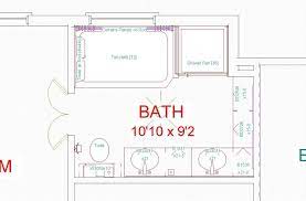 Your opinion must be unpopular. Bathroom Layout 10x10 Master Bathroom Floor Plan Novocom Top