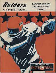 1969 Cincinnati Bengals Afl Program In 2020 Cincinnati Bengals Football American Football League Cincinnati Bengals