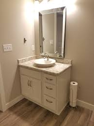 Painted White Cabinets With Spring Carnival Laminate Countertops Kitchen Cabinets In Bathroom Countertops Cottage Kitchen Cabinets