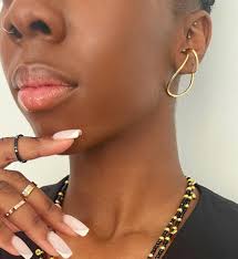 Golden Wireframe Contemporary Ear Cuff• Unique Perforated Wrap Cuff• Thin  Shiny Cuff Earring• Geometric Cuff by ToughCandy• Christmas Gift