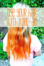Kool aid hair dye is safer than chemical hair dyes. Funky Polkadot Giraffe Orange Hair Don T Care Dye Your Hair With Kool Aid Kool Aid Hair Kool Aid Hair Dye Orange Hair Dye