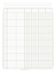 The general ledger is always posted from one of the books of prime entry and. 30 Ledger Paper Templates Free To Download In Pdf