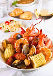 Our easy christmas dinner menus will help you plan a delicious christmas dinner. Dragon S Kitchen Seafood Boil Seafood Recipes Recipes Fish Recipes