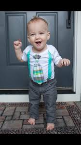 Toddler Boy Easter Outfit With Teal Plaid Tie And Teal Suspenders Nik And Noah S Boytique