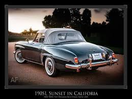 190sl Sunset In California