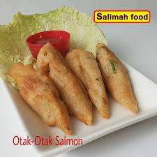 Campur ikan, ayam, dan udang, uleni dengan sendok kayu hingga tercampur rata. Otak Otak Salmon Salimah Food Salimah Food