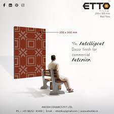 an intelligent decor finish for commercial interior etto ettotiles amodheramics besttiles manufacturer digitalvitrified f in 2020 movie posters poster movies