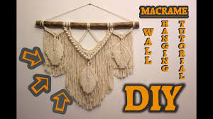 Maybe you would like to learn more about one of these? How To Diy Boho Macrame Wall Hanging Tutorial Modern Interior Easy Diy For Beginners Youtube