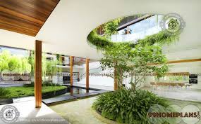 With a courtyard integrated into your home, you have the luxury of being able to comfortably host events outside and out of the view of neighbors. Courtyard Designs For Homes Ideas With Beautiful Home Courtyards