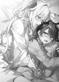 toosaka asagi, seiken gakuin no maken tsukai, blush, cellphone, from side -  Anime R34