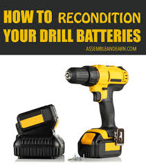 Black And Decker 20 Volt Lithium Battery Won T Charge How To Recondition A Cordless Drill Battery Cordless Drill Batteries Cordless Drill Drill