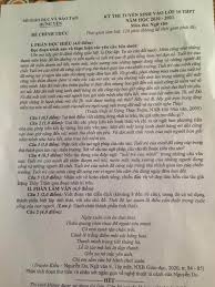 Tra cứu điểm chuẩn vào lớp 10 năm 2021. Ä'á» Thi Vao 10 Mon Ngá»¯ VÄƒn Tá»‰nh HÆ°ng Yen 2020 2021 Co Ä'ap An Trung Tam Gia SÆ° Tiáº¿n Bá»™