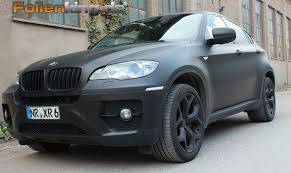Cupra r aber es is echt extrem abhängig wo es lackiert wird und wieviel effektiv noch zu bearbeiten ist, weil das am meisten zeit kostet, die lack und. Bmw X6 Vollfolierung In Schwarz Matt Folienking
