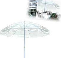Amazon.com : MUGVFVCSQ Transparent Patio Umbrella 8ft Large ...