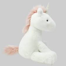 Animal Adventure Unicorn White Unicorn Stuffed Animal Unicorn Doll Charming Design