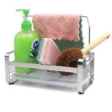 Check spelling or type a new query. Kaileyouxiangongsi Large Size Sponge Holder Kitchen Sink Organizer Sink Caddy Sink Tray Soap Holder Sus304 Stainless Steel