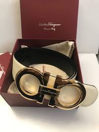 Black And Gold Ferragamo Belt Authentic Salvatore Ferragamo White Black Reverse Belt Waist 30 32 90 36 Fashion Belts Ferragamo Belt Belt Buckle Mens Salvatore Ferragamo Belt