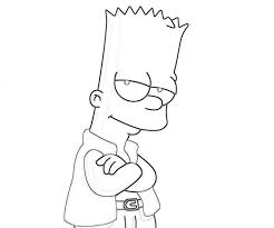 Cute girls in the image of angels and with wings, cool boys. Logo Supreme Bart Simpson Coloring Pages Novocom Top