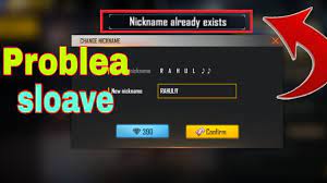 Now a pop up will appear on your screen, it will ask you to change the free fire nickname in your game. How To Nickname Already Exists Problem Sloave Free Fire Short Video Free Fire Name Change Youtube