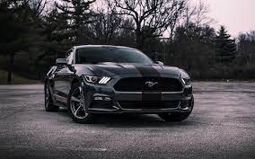 Download Wallpapers Ford Mustang Gt350 Gray Sports Coupe Gray Sports Car Tuning Mustang American Cars Ford Besthqwallpapers Com Ford Mustang Ford Mustang Gt500 Mustang