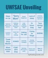 Every bingo card is different every card you print out with bingo card creator is automatically scrambled. Since We Are Making Bingo Cards Uw Is Having Its Unveiling Ceremony Today Fsae