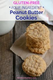 Easy No Flour Peanut Butter Oatmeal Cookies 4 Ingredients Recipe Peanut Butter Oatmeal Cookies Oatmeal Cookies Easy Easy Cookie Recipes