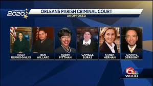 Several New Orleans-area judges unopposed for November election