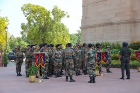 The Soldiers of India Gate in Delhi ...