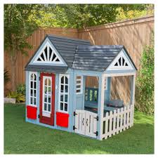 For an equally fun place for your child to play, but a little less permanent than a playhouse, browse our selection of our children's slides are a great addition to your garden and come in a wide range of shades and sizes. Affordable Wooden Playhouses You Ll Love In 2021 Visualhunt