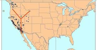 This Map Depicts The Recorded Ash Fall Of The Two Previous Yellowstone Super Volcano Eruptions Description From Leschronique Super Volcano Yellowstone Volcano