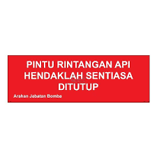 We did not find results for: Fs 018 Fire Sign Pintu Rintangan Api Hendaklah Sentiasa Ditutup Safetyware Sdn Bhd