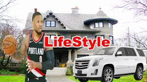 Damian lillard on the court, dame d.o.l.l.a. Damian Lillard Lifestyle House Cars Family Damian Lillard Wife Famou Damian Lillard Basketball Players Trail Blazers