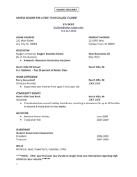 Use our free resume templates which have been professionally designed as examples to write your resumes are typically short one (sometimes two) page summaries of a job seekers experiences. Template Student First Job Resume Sample