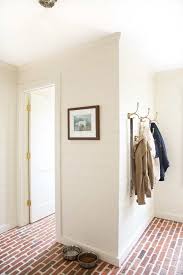 I would love a brick floor in my kitchen. Everything You Need To Know About Brick Flooring Julie Blanner