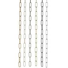 Chandelier pendant 3 light ceiling fitting chrome effect, clear beads dia: Chain Polished Chrome Ceiling Light Chain Lighting Components