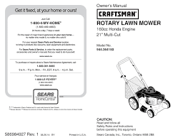 We all know sears and craftsman have had their items made for them considering that the 70's. Craftsman 944 364150 Owner S Manual Pdf Download Manualslib