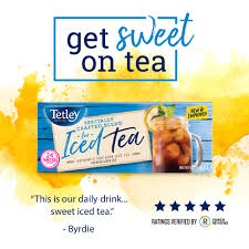 We did not find results for: Buy Tetley Black Tea Iced Tea Blend Family Size 24 Round Tea Bags Pack Of 6 Packaging May Vary 144 Count Online In Vietnam B003zxjejc