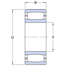 Skf Carb Toroidal Roller Bearing With Tapered Bore C 2210